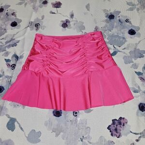 Pink Swim Skirt, Small